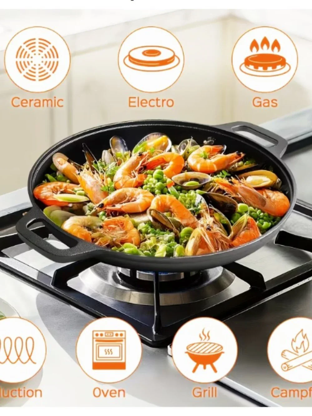 Cast Iron Griddle 12
